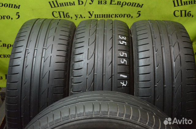 235 55 17 летние Bridgestone Potenza S001
