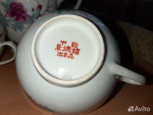 Китайский фарфоровый чайный сервиз