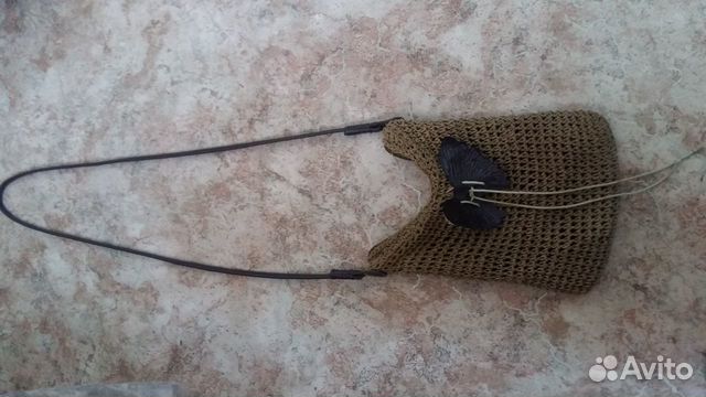 Соломенная сумочка