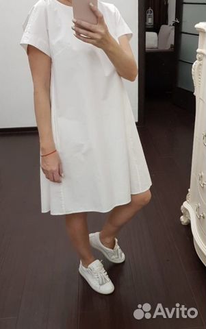 Платье из хлопка Wenty Trendy (Italy), на 44 р-р