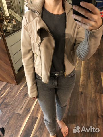 Куртка кожаная косуха bcbgmaxazria