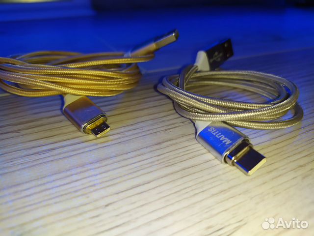 Магнитный кабель USB с подсветкой
