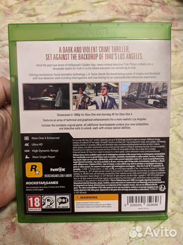 L. A. Noire (Xbox one)