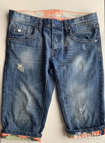 Шорты джинсовые мужские Alcott Denim р.48 Шорты джинсовые мужские Alcott Denim р.48