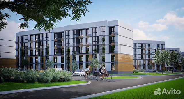 1-к квартира, 34.7 м², 4/5 эт.