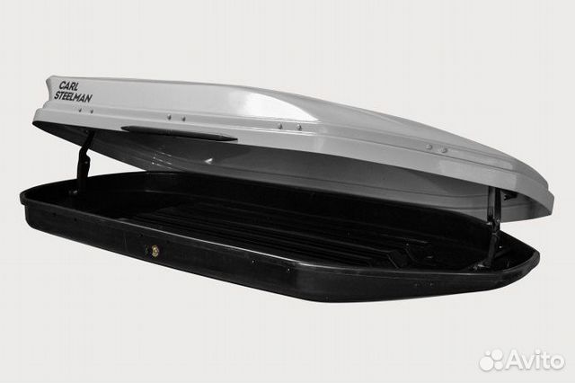 Бокс на крышу carl steelman 430 Avangard белый Бокс на крышу carl steelman 430 Avangard белый