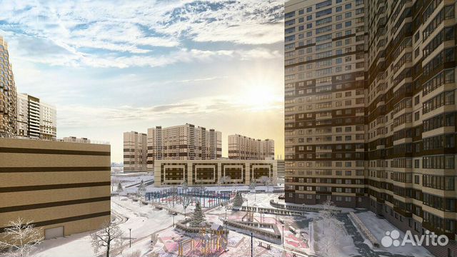 2-к квартира, 58.9 м², 1/24 эт.
