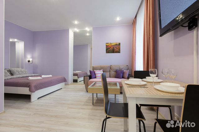 

1-к. квартира, 35 м², 2 кровати