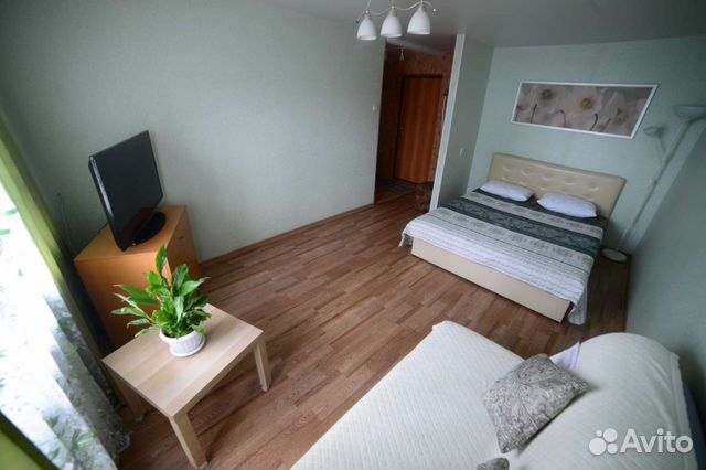 

1-к. квартира, 30 м², 2 кровати