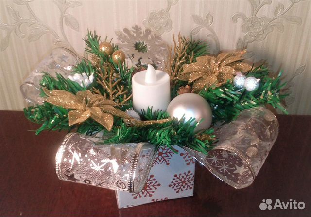 Новогодняя Свеча С Подсветкой