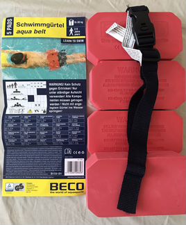 Beco 5 Pads новый Пояс для плавания