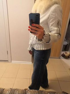 Куртка с натуральным мехом