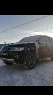 Mitsubishi Pajero Sport 3.2 AT, 2008, битый, 200 000 км
