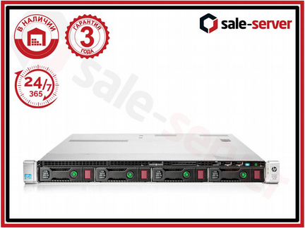 Сервер HP DL360p Gen8 4x LFF 2x E2620 8GB 460W
