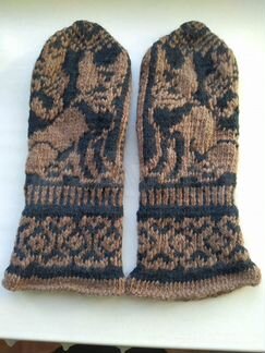 Варежки снегири пр-ва Россия