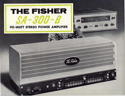 Fisher Shassis SA-300-B Tubeamp Ex усил ламп мощн