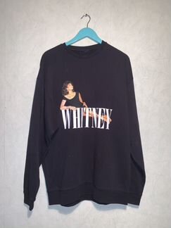 Винтажный чёрный свитшот Whitney Houston