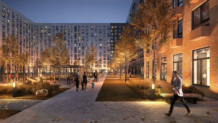 3-к квартира, 84.6 м², 15/17 эт.