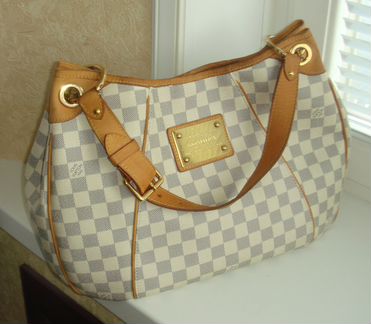 Сумка Louis Vuitton белая канва оригинал