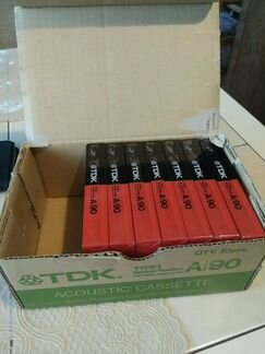 Aудиoкaссета TDK А90(86г) новая
