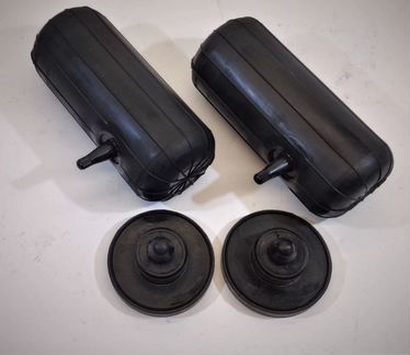 Пневмобаллоны в пружину на LADA Largus