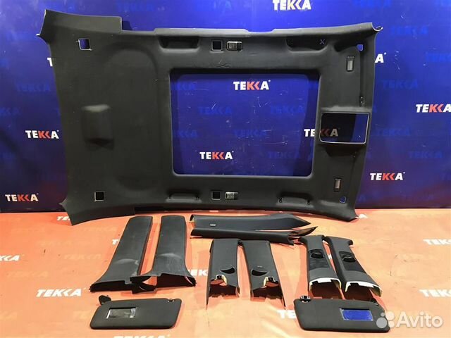 Облицовка потолка с люком бмв Х5 Е53