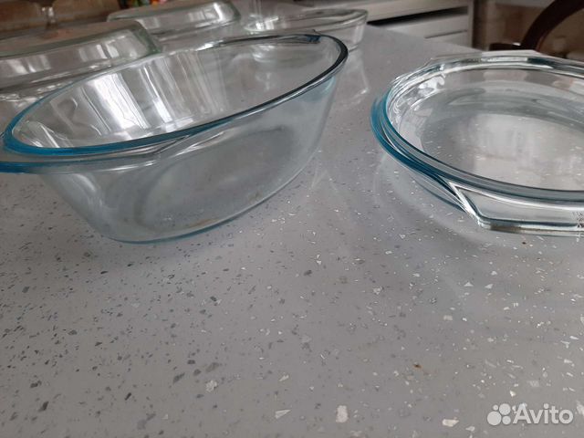 Кастрюли стеклянные