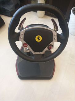 Руль приставка с педалями Ferrari