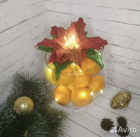 Новогоднее украшение интерьера, ёлки, стола