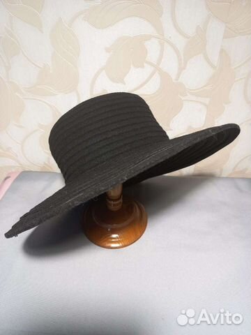 Шляпа женская черная
