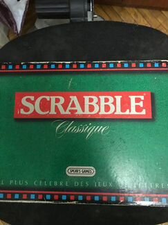 Настольная игра Scrabbles на французском языке