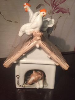 Шкатулка «На птичнике» или Собачья будка»