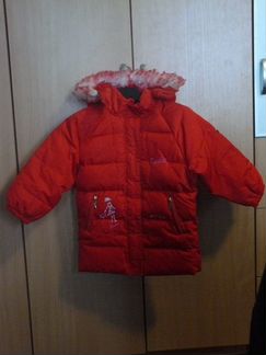 Парка - пуховик детская для девочек
