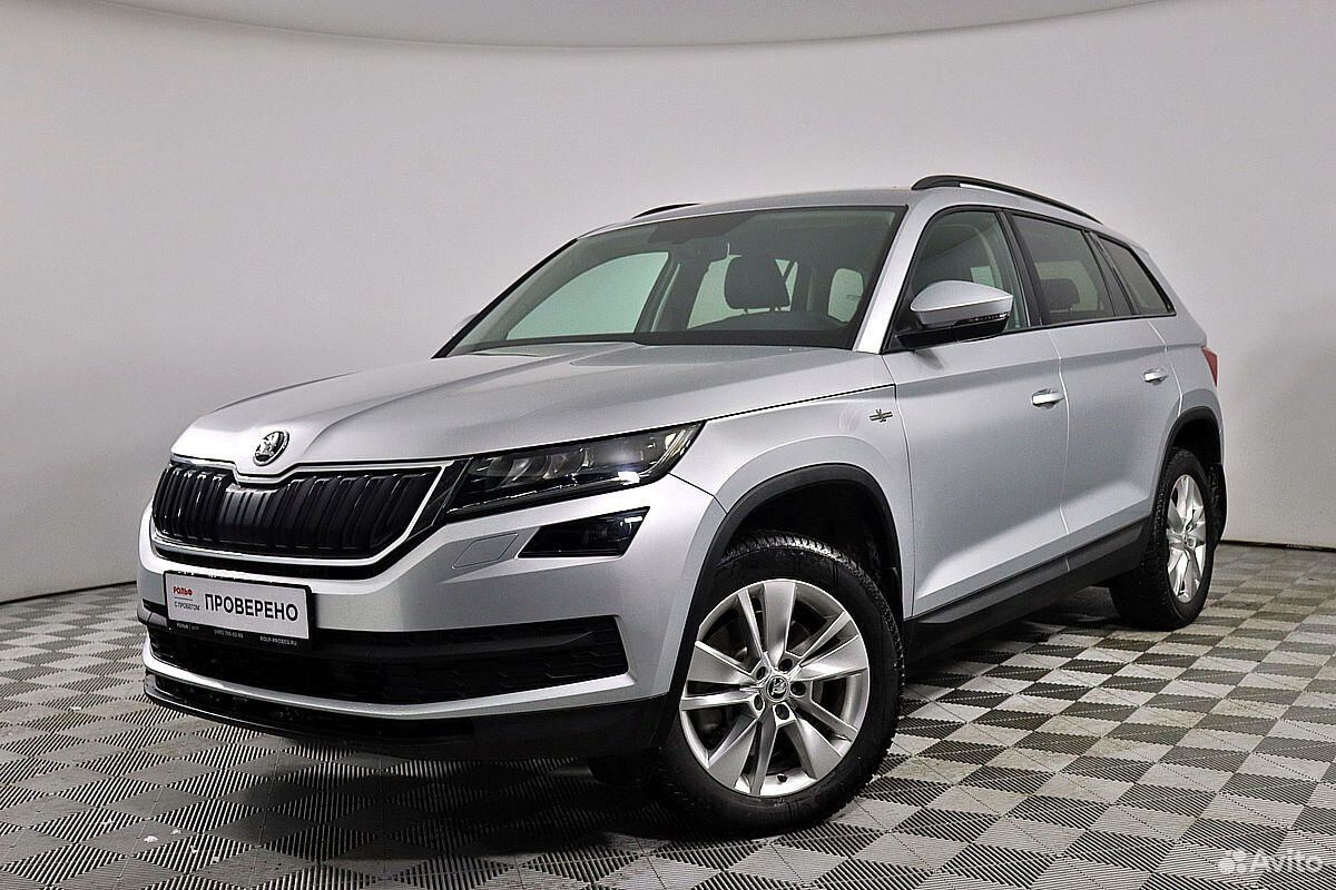 Škoda Kodiaq белая 2022