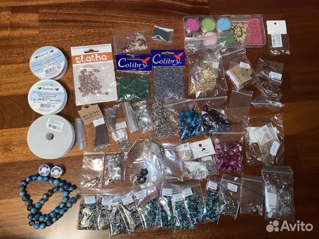 Набор для создания украшений, фурнитура, бусины