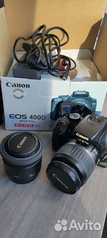 Зеркальный фотоаппарат canon eos 400D kit
