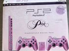 Sony PS2 розовая новая