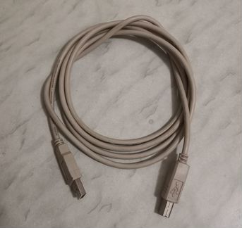 Блок питания HP и провод USB-A - USB-B