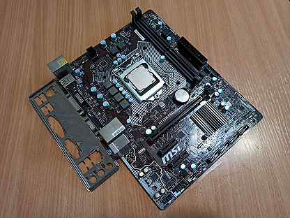 Материнская плата + процессор i3-7100