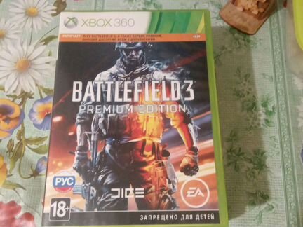 Battlefield 3 premium edition на xbox 360