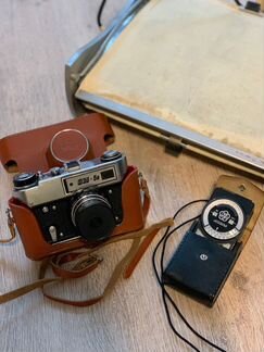 Фотоаппарат фэд 5В. Фотоэкспонометр + глянцеватель