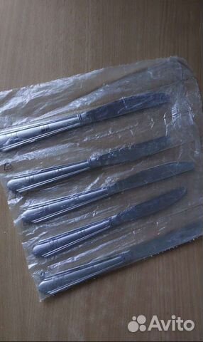 Кухонные ножи, новые (комплект 5 шт)