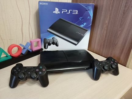 PS3 Super Slim 500Gb+54 игры