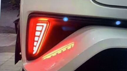 Катафоты Led заднего бампера Toyota C-HR 2016-19