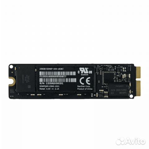 SSD накопитель Apple SSD 256GB 2013 - 2014