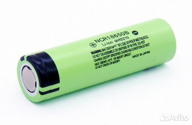 Литиевая аккумуляторная батарея NCR18650B 3400 мАч
