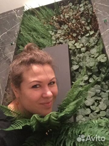 Фитостена из искусственных растений