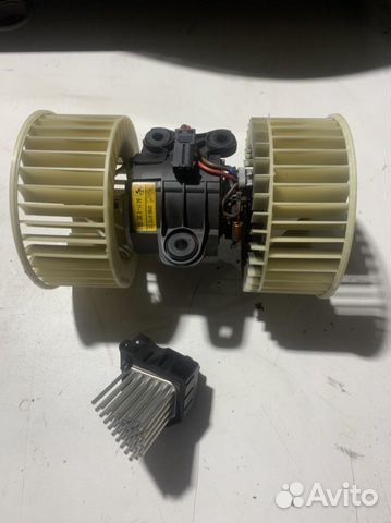 Моторчик печки с резистором BMW 5 Е39