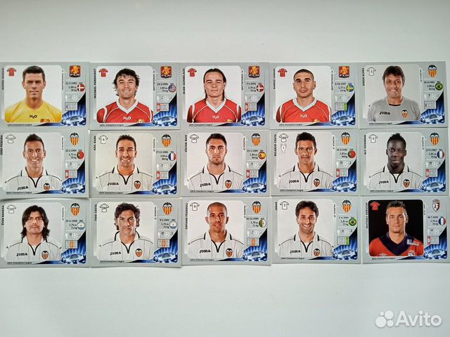 Наклейки panini Лига Чемпионов уефа 2012-2013