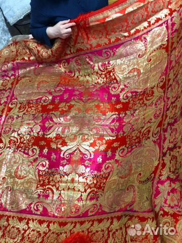 Серебрянный платок